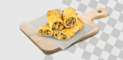 Chicken Shawarma Spin Rolls
